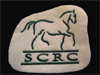embroidered horse logo